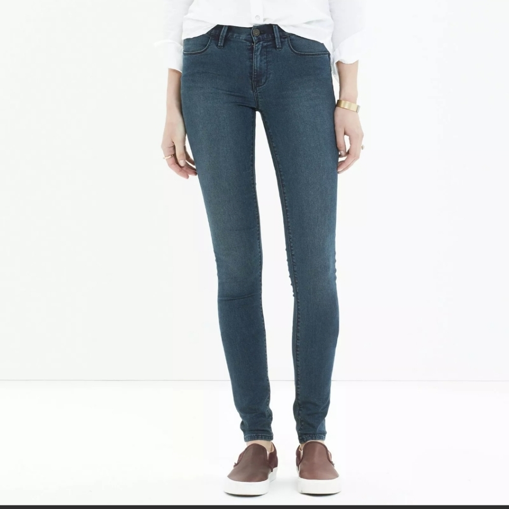 Madewell Legging Jegging Skinny Jean Medium Wash